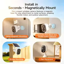 Vstarcam 4G WiFi Solar Camera 3MP Outdoor Security Camera Sim Card PIR Human Detection Built-in Battery Full Color Night Vision IP66 Waterproof CCTV Surveillance Camera